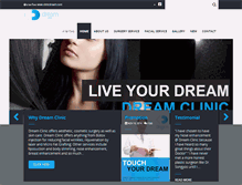 Tablet Screenshot of dreamclinicthailand.com